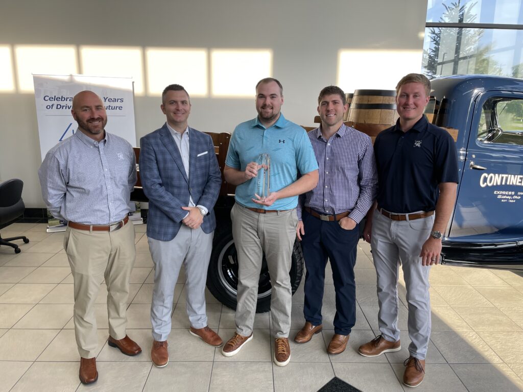 Zenith Chrisweet, Inc. named the 2024 Truckload Provider of the Year from Abbott Nutrition in Columbus, Ohio